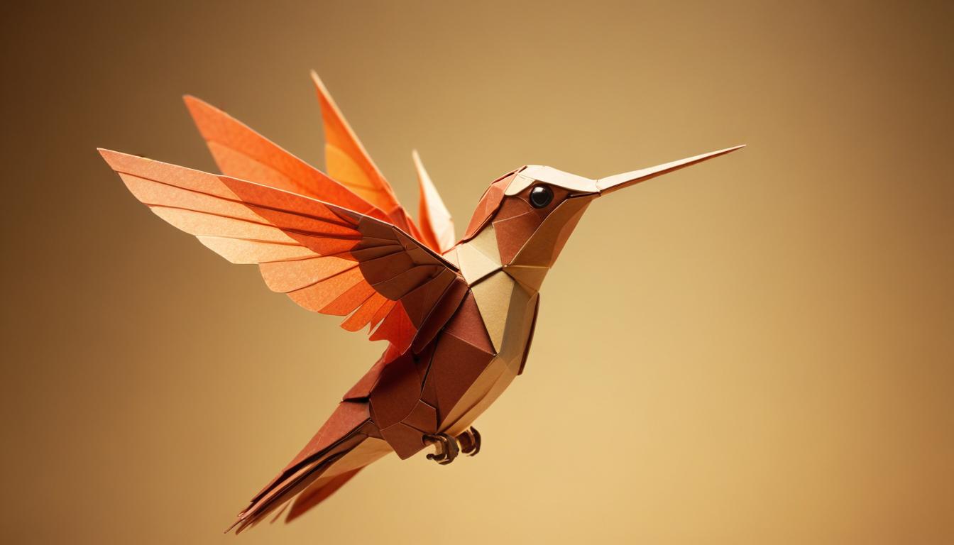 Hummingbird Origami